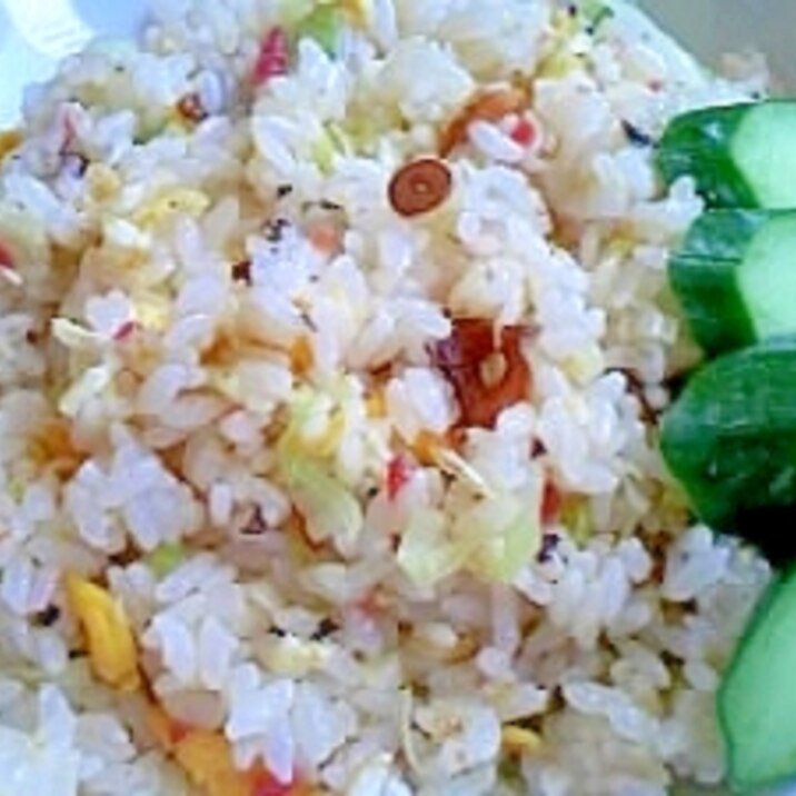 パラパラ 梅ニンニク炒飯 レシピ 作り方 By アボカドプリン 楽天レシピ